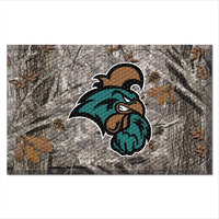 FANMATS 21610 Coastal Carolina Chanticleers Rubber Scraper Door Mat, Camo Color