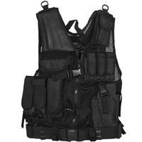 Fox Outdoor 65-2275 Big & Tall Mach I Tactical Vest - Black