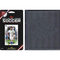 C&I Collectables MLS Sporting Kansas City Men's Licensed 2017 Topps Team Set & Storage Album, White