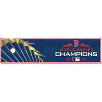 FANMATS MLB Boston Red Sox Putting Matputting Green Mat, Navy, 18" x 72"