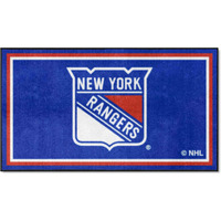 FANMATS 19912 NHL New York Rangers 3ft. x 5ft. Plush Area Rug | Sports Fan Area Rug, Home Decor Rug and Tailgating Mat