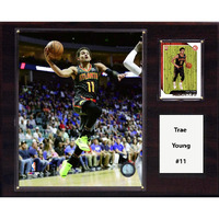 C&I Collectables NBA Atlanta Hawks Mens 1215TRAEYOUNGNBA 12"x15" Trae Young Atlanta Hawks Player Plaque, Brown, N/A