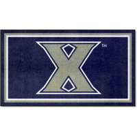 FANMATS 26937 NCAA Xavier Musketeers 3ft. x 5ft. Plush Area Rug | Sports Fan Area Rug, Home Decor Rug and Tailgating Mat