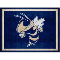 FANMATS Georgia Tech Buzz 8ft. X 10 ft. Plush Area Rug