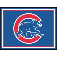 FANMATS 29140 Chicago Cubs 8ft. x 10 ft. Plush Area Rug
