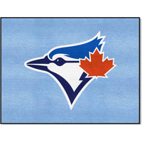 FANMATS 28688 Toronto Blue Jays All-Star Rug - 34 in. x 42.5 in. Sports Fan Area Rug, Home Decor Rug and Tailgating Mat