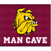 FANMATS 31060 Minnesota-Duluth Bulldogs Man Cave Tailgater Rug - 5ft. x 6ft. Sports Fan Area Rug, Home Decor Rug and Tailgating Mat