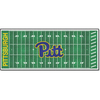 FANMATS 3292 NCAA 5 Pitt Field Runner Mat - 30in. x 72in.