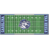 FANMATS 32844 NCAA -University of North Carolina at Chapel Hill Field Runner Mat - 30in. x 72in.