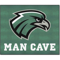 FANMATS 34903 Northeastern State Riverhawks Man Cave Tailgater Rug - 5ft. x 6ft.