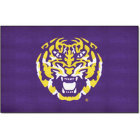 FANMATS 35740 LSU Tigers 4ft. x 6ft. Plush Area Rug