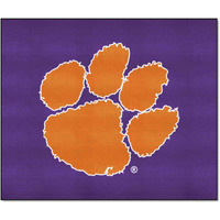 FANMATS 35656 Clemson Tigers Tailgater Rug - 5ft. x 6ft.