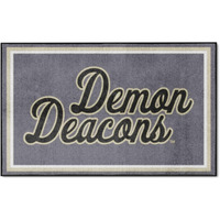 FANMATS 35939 Wake Forest Demon Deacons 4ft. x 6ft. Plush Area Rug