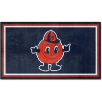 FANMATS 35841 Syracuse Orange 3ft. x 5ft. Plush Area Rug