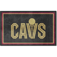 FANMATS 36916 Cleveland Cavaliers Tailgater Rug - 5ft. x 6ft.