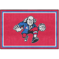 FANMATS 37063 Philadelphia 76ers 4ft. x 6ft. Plush Area Rug