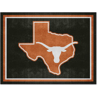 FANMATS 36575 Texas Longhorns 8ft. x 10 ft. Plush Area Rug