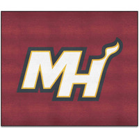 FANMATS 37006 Miami Heat Tailgater Rug - 5ft. x 6ft.