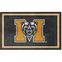 FANMATS 37720 Mercer Bears 8ft. x 10 ft. Plush Area Rug