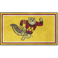FANMATS 36392 Minnesota Golden Gophers 3ft. x 5ft. Plush Area Rug