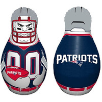 Fremont Die NFL New England Patriots Bop Bag Inflatable Tackle Buddy Punching Bag, Standard: 40" Tall, Team Colors