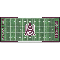 FANMATS 32757 NCAA -Alabama A&M Field Runner Mat - 30in. x 72in.
