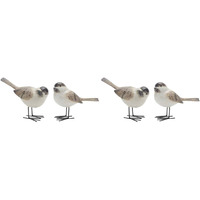 Melrose International Standing Bird Figurine (Set of 4)