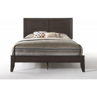 85"" X 64"" X 52"" Queen Espresso Bed