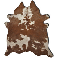 72"" X 84"" Brown And White Cowhide - Rug