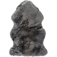 Grey Animal Print Area Rug