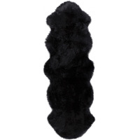 Black Animal Print Area Rug