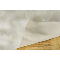 24"" X 36"" X 1.5"" Off White Faux Rectangular - Area Rug
