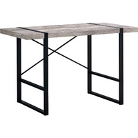 24"" Taupe Rectangular Computer Desk