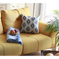 17""X 17"" Jacquard Chic Decorative Throw Pillow Cover