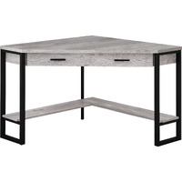 42"" Grey Corner Computer Desk