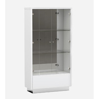 68"" X 14 X 50"" White  Vetrine