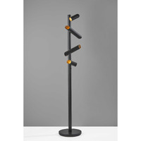 This Way That Way Black Metal Led Floor Lamp
