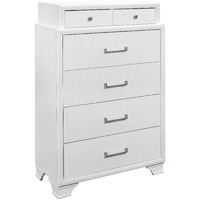 White Chest With 6 Drawers
