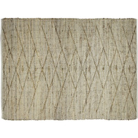 4 X 6 Beige Distressed Tribal Area Rug