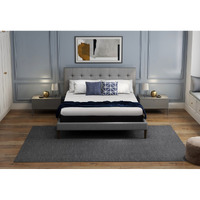 10.5"" Hybrid Lux Memory Foam And Wrapped Coil Mattress Twin Xl