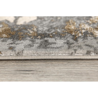 7 X 10 Beige And Gray Distressed Area Rug