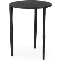 Minimal Black Iron Side Table