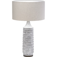 Groovy Gray Concrete Base Table Lamp