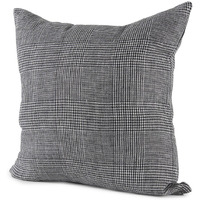 White And Black Pattern Throw Pillow Cover