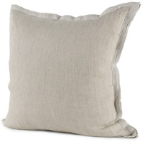 Cream Bordered Pillow Cover