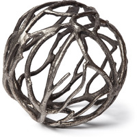 Silver Metal Tree Branch Sculpture