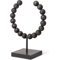 Petite Black Beaded Sculpture
