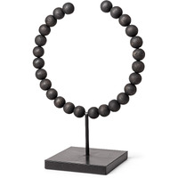 Black Beaded Sculpture
