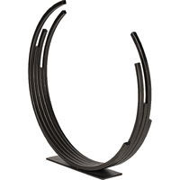 Contemporary Black Metal Sculpture