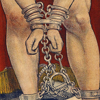 24"" X 36"" Houdini In Handcuffs Vintage Magic Poster Wall Art